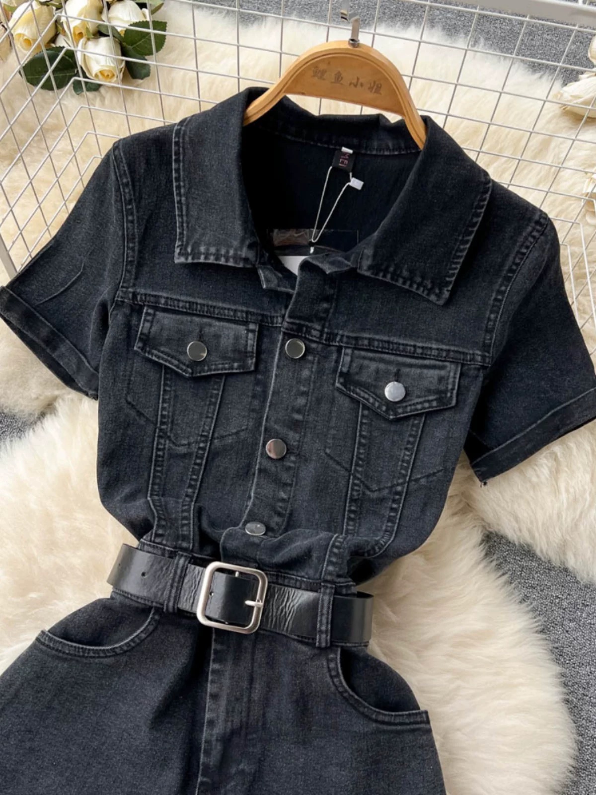 Cabin cutie denim jumpsuit DJS109 images